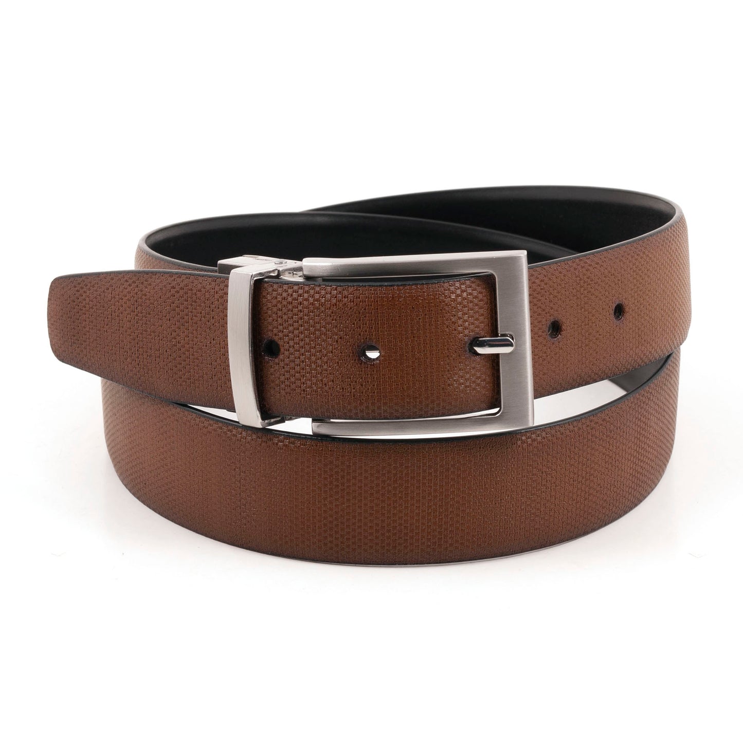 Chestnut/Black Reversible Belt