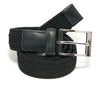 Black Stretch Braid Belt